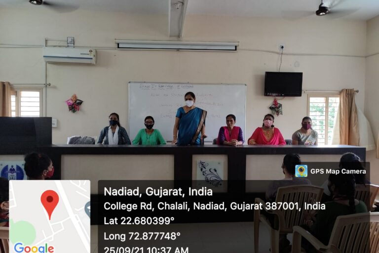 Guest lecture by Dr. Nayana Patel on Women’s rights 1