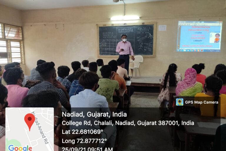 Orientation program for the students 3